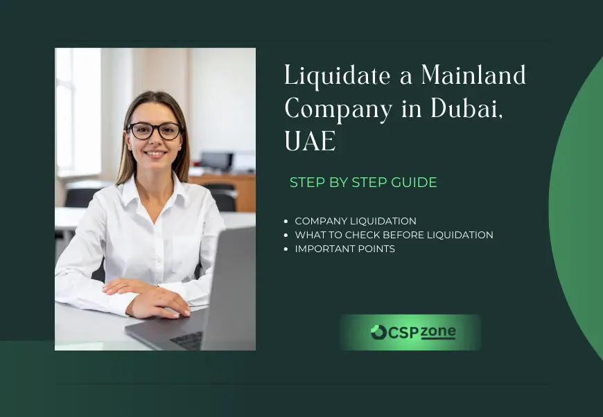 Liquidate a Mainland Company in Dubai – Complete Guide